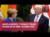 Merkel y Trump aún discrepan en temas comerciales