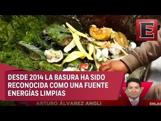 Arturo Álvarez habla sobre la generación de electricidad a partir de basura