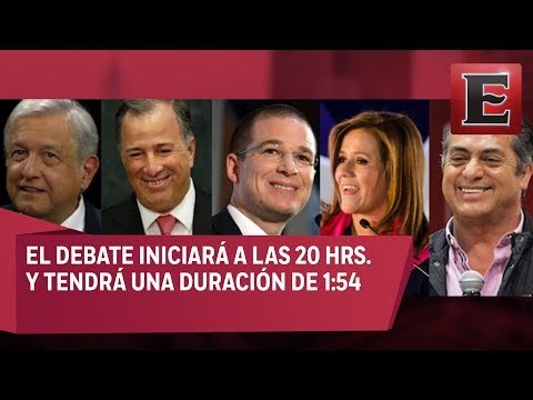 Datos relevantes del primer debate presidencial