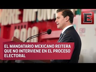 Nadie negocia conmigo la declinación de Meade, afirma Peña Nieto