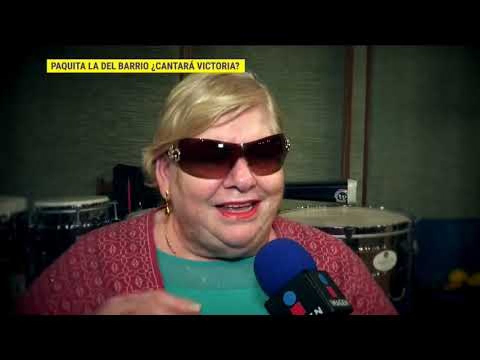 Paquita la del Barrio espera recuperar su resta...