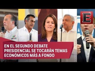 Sí se tocaron temas económicos en el primer debate presidencial
