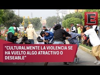 Julio Sabines habla sobre la violencia en los jóvenes