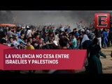 Al menos 350 heridos por ataque contra palestinos en Franja de Gaza