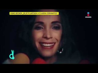 Kuno Becker dejó plantada a Claudia Cervantes | De Primera Mano