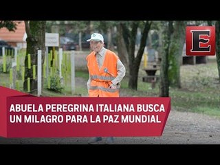 Abuelita peregrina va a pie desde Monterrey hasta la Basílica