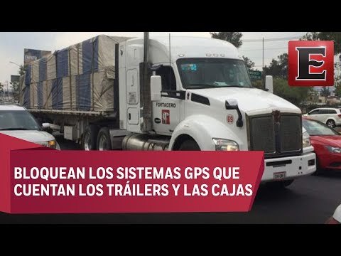 Capturan a ladrones de camiones de carga que usaban inhibidores de señal