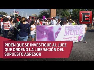 Malestar en Jalisco por liberación de presunto violador