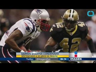 Darren Sharper sentenciado a 20 años en prisión