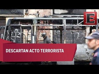 Video: Explota autobús público en centro de Roma