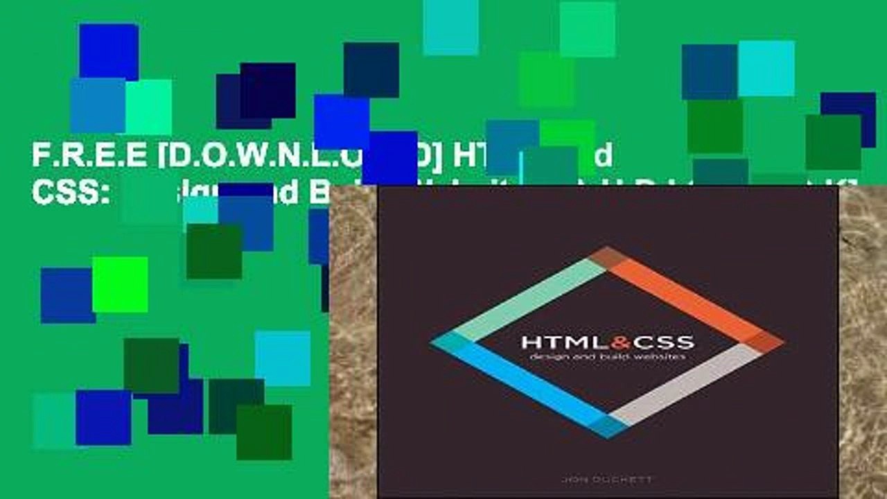 F.R.E.E [D.O.W.N.L.O.A.D] HTML and CSS: Design and Build Websites [A.U.D.I.O.B.O.O.K]