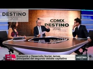 Especial previo al Segundo Debate entre candidatos a CDMX