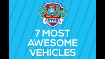 7 Most Awesome Paw Patrol Vehicles Paw Patroller Air Sea || Keith's Toy Box