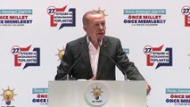 Cumhurbaşkanı Erdoğan: 'Kendi ayakları üzerinde yükselttiğimiz Türkiye'ye hiç kimse yeniden diz çöktüremeyecektir' - ANKARA
