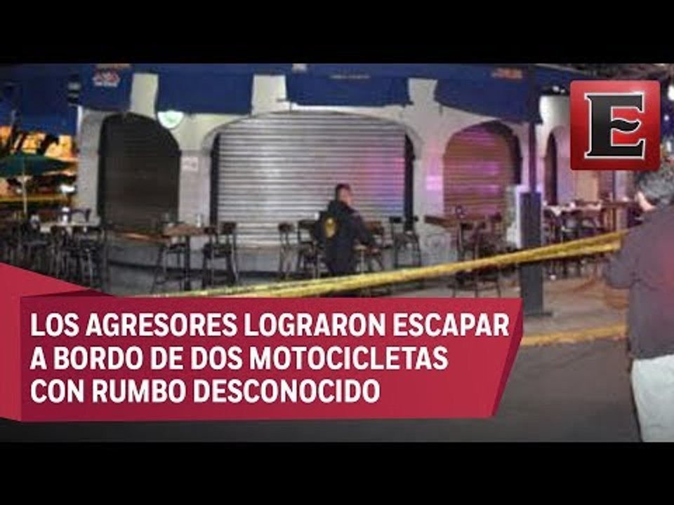 Balean a pareja dentro de un bar en Avenida Universidad