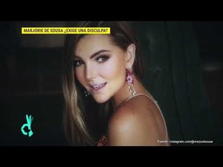 Marjorie de Sousa exige una disculpa a los medios | De Primera Mano