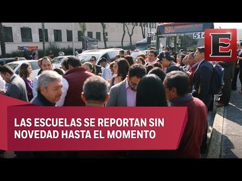 LO ÚLTIMO: Saldo blanco en la CDMX tras sismo de magnitud 5.2