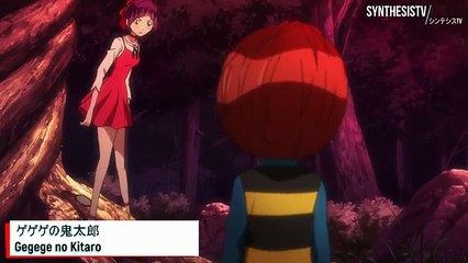 鏡見つめてるツンツンねこ娘が可愛い (15話ねこ娘まとめ)【ゲゲゲの鬼太郎】Gegege no Kitaro