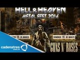 Confirman cancelación del Hell & Heaven / Confirm cancellation of Heaven & Hell