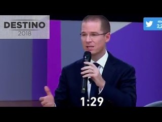 Anaya a AMLO: El problema contigo es que no entiendes el mundo