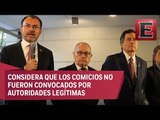 México no reconoce legitimidad del proceso electoral de Venezuela