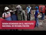Atenderán en México a guatemaltecos heridos por erupción de volcán