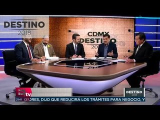 Mesa de análisis del segundo debate por el Gobierno de CDMX