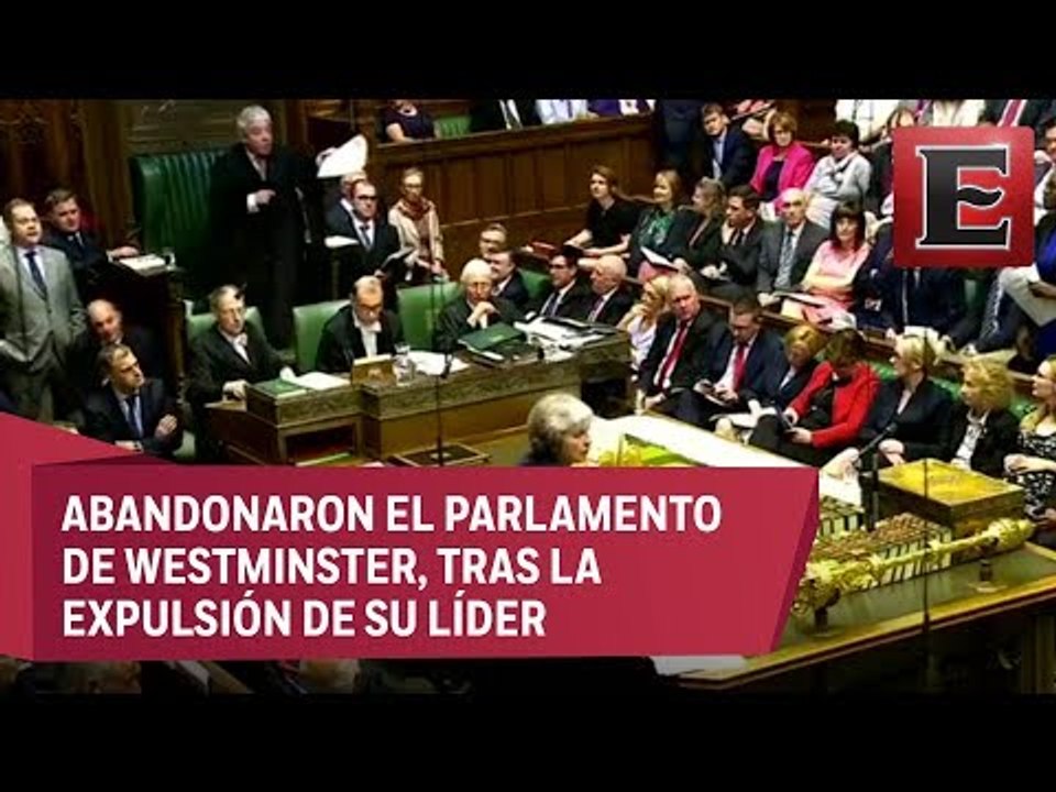 Diputados del SNP abandonan Parlamento británico