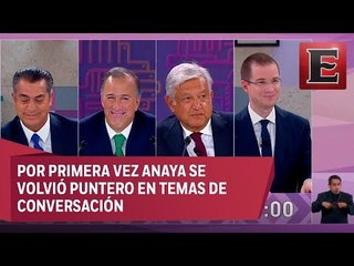 Tercer debate presidencial en redes sociales