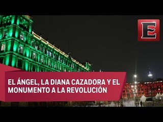 Iluminan monumentos de la CDMX por Mundial 2026 y choca automovilista contra tráiler