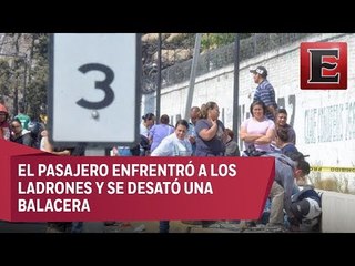 Breves Metropolitanas: Asalto a camión de pasajeros deja un muerto