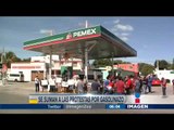 Continúan protestas y bloqueos por gasolinazo