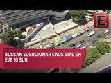 Plantean operativos para ordenar Eje 10 Sur