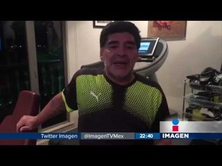 Maradona te invita a ver un nuevo programa de deportes: Adrenalina