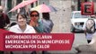 Calor en Michoacán: Termómetro supera los 40 grados en Tierra Caliente