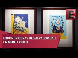 Más de 10 mil personas acuden a la exposición de obras de Dalí en Montevideo