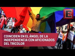 Arranca marcha lésbico-gay en la CDMX