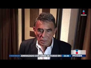 Héctor Suárez muerto de miedo, es amenazado con pistola