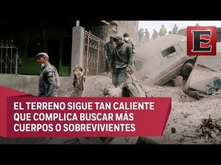 Erupción de volcán de Fuego desaparece familias enteras