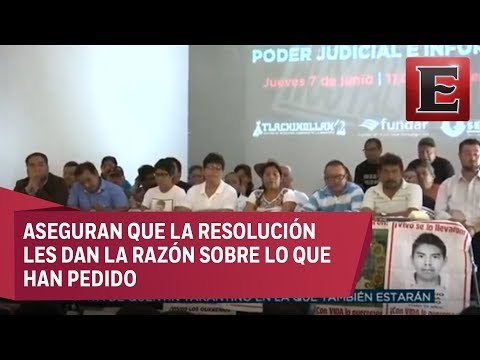 Padres de normalistas piden acatar resolución del Caso Ayotzinapa