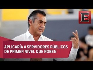ÚLTIMA HORA: Presentan iniciativa de 'mochar manos' propuesta de 'El Bronco'