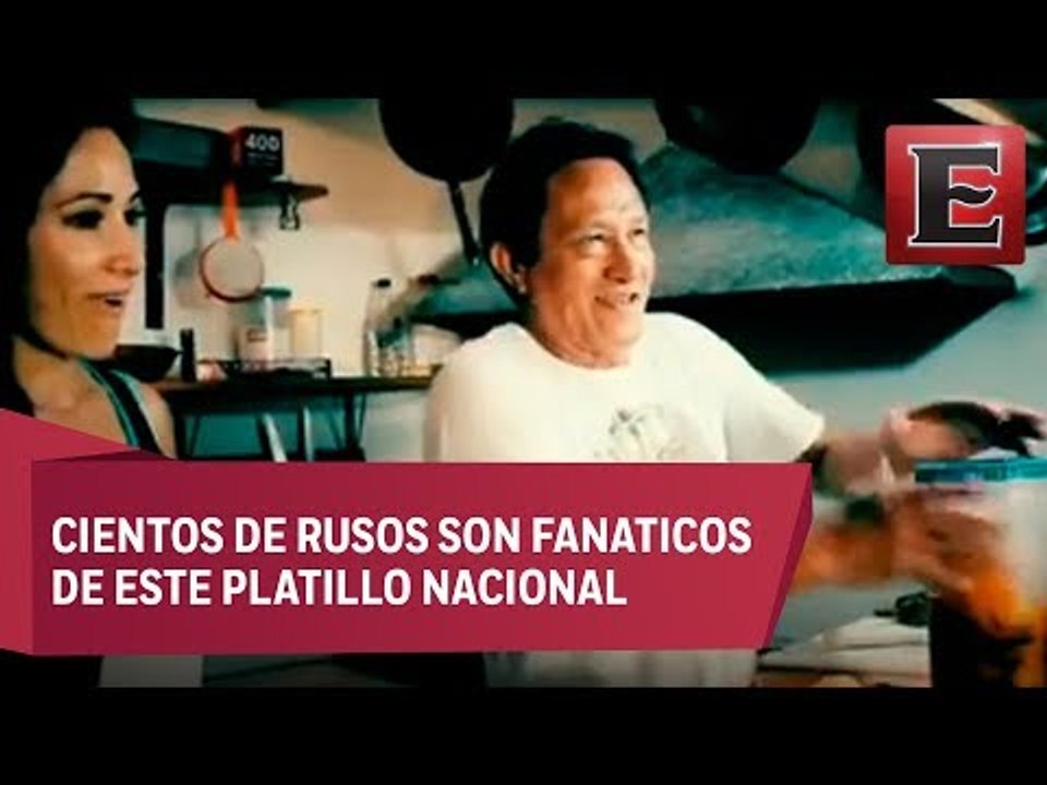 Los tacos mexicanos triunfan en Rusia