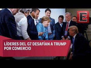 Concluye tensa reunión entre líderes del G7
