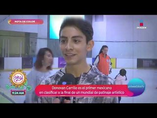 Nota de Color: Donovan Carrillo ¡orgullo mexicano! | Sale el Sol