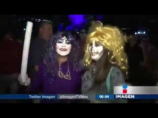 Catrinas y zombies por las calles de la CDMX