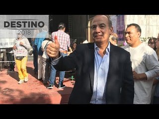 Felipe Calderón y Margarita Zavala emiten su voto en la CDMX