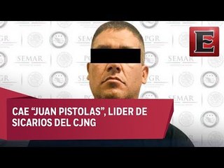 Detiene PGR a "Juan Pistolas", uno de los líderes del CJNG