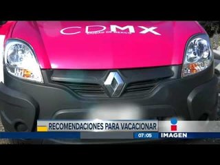 Recomendaciones básicas para vacacionar