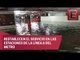Breves metropolitanas: Restablecen servicio del metro tras inundacione