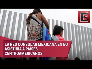 México dará asistencia a migrantes centroamericanos